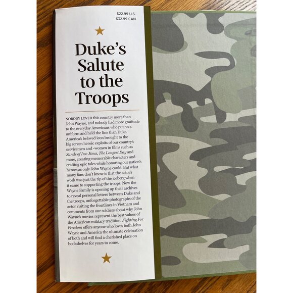 Fighting For Freedom: A Salute To The Troops By John Wayne Editors Hardcover - Picture 3 of 14